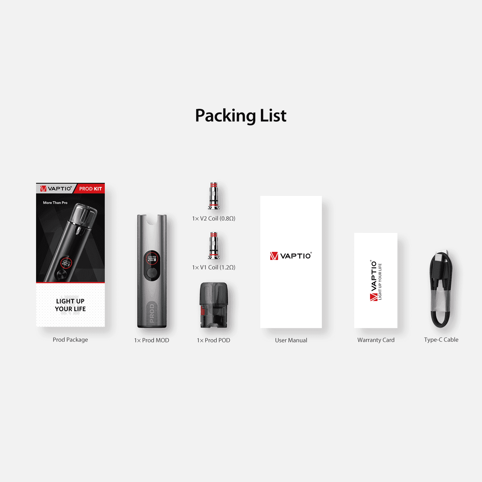 帕拉德一代Vaptio prod pod自由派電子煙主機:圖片 5